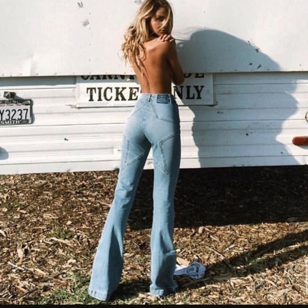 Revice Venus flares/eclipse wash jeans